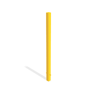 Yellow Bollards